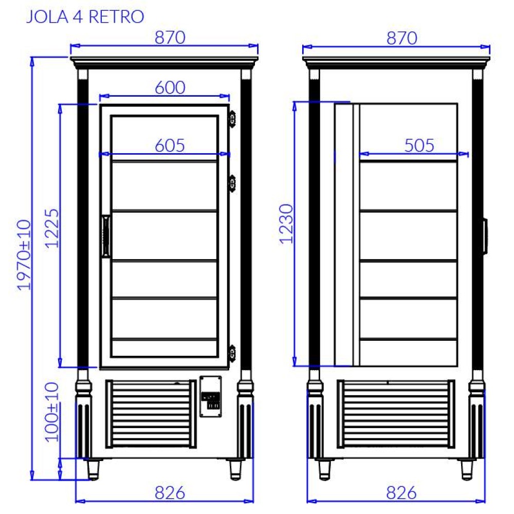 Showcase JOLA 4 RETRO