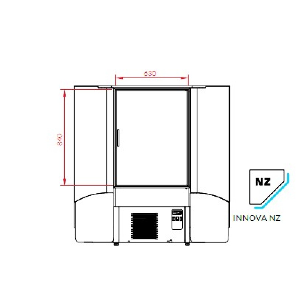 Кондитерская витрина INNOVA NZ45.140