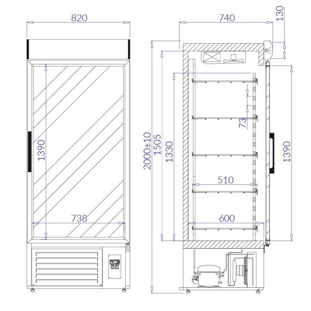 Refrigerator JOLA1