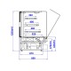 Confectionery showcase PASTELLA SWEET 0.9W REMOTE