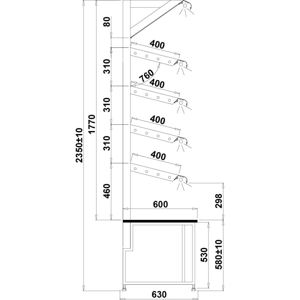 Shelf TADEUSZ 1.2