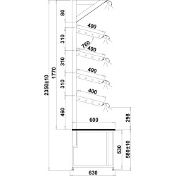 Shelf TADEUSZ 0.7