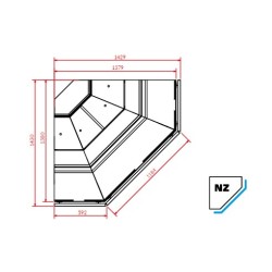 Välisnurk PROXIMA NZ90 REMOTE