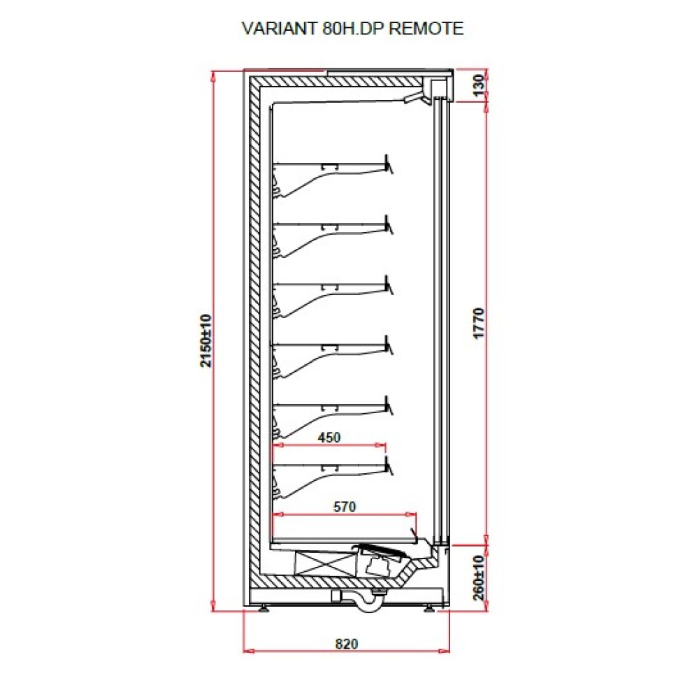 Showcase VARIANT 2.50 80H REMOTE