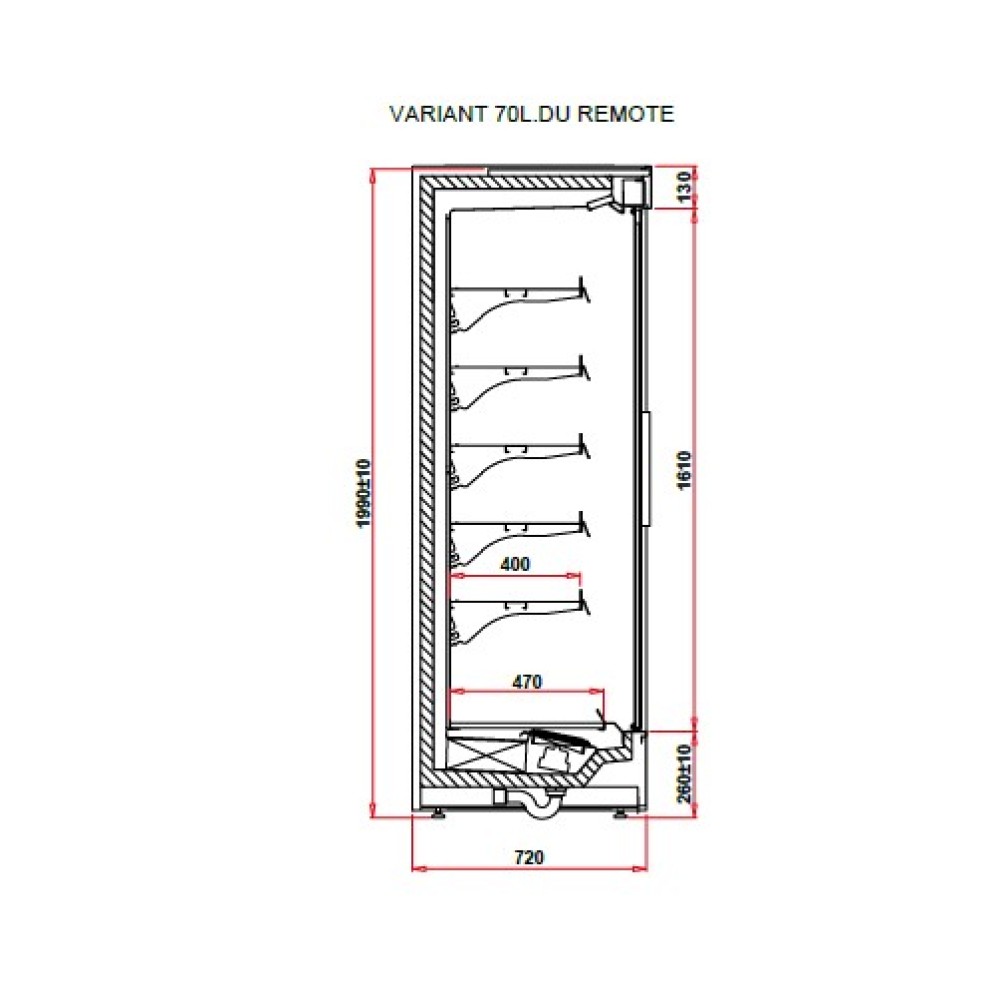 Showcase VARIANT 2.50 70L REMOTE