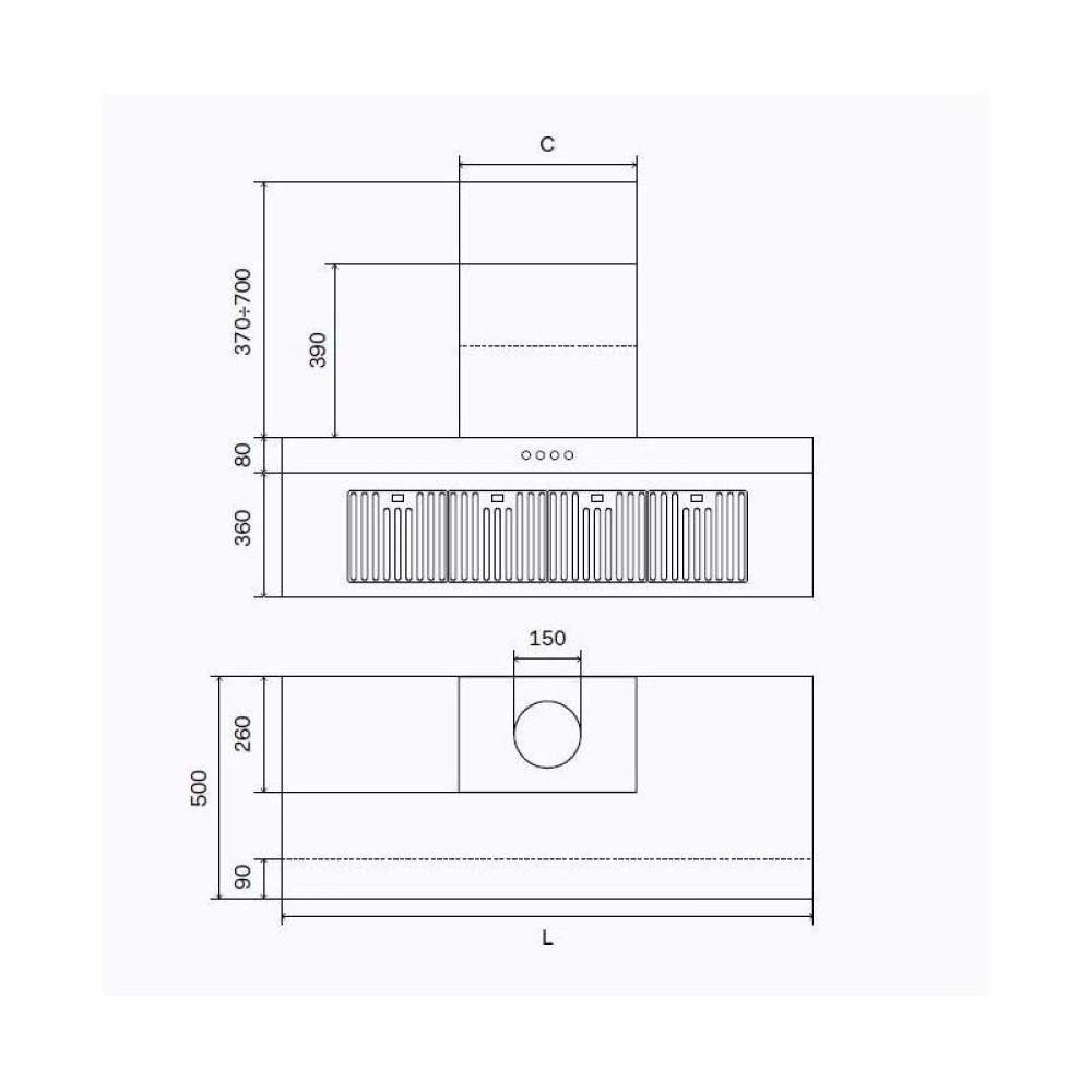 Cooker Hood Professional Plus AGQ60