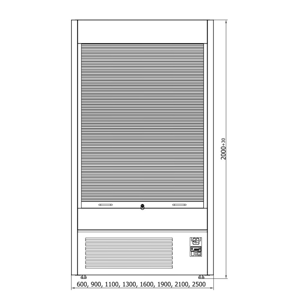 Vitrine Impulse VARNA RA 130