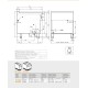 BAIN MARIE on open cabinet BM-98ETX