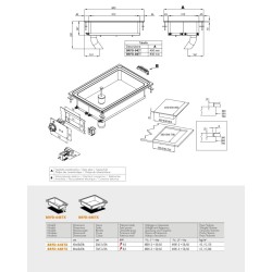 Elektrinė keptuvė BRFD-64ETX