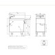 Fry dump singlephase with infra red heater  BS-74EMX