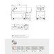 Fry dump singlephase with infra-red heater BST-74EMX