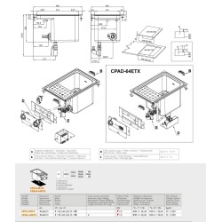 Electric pasta cooking machine 25 l CPD-64ETX