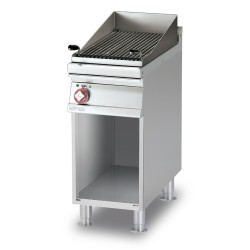 Electric grill on open cabinet CW-74ETX