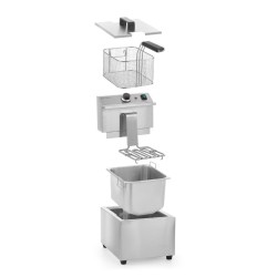 Friteuse manuelle Profi Line, 8 l