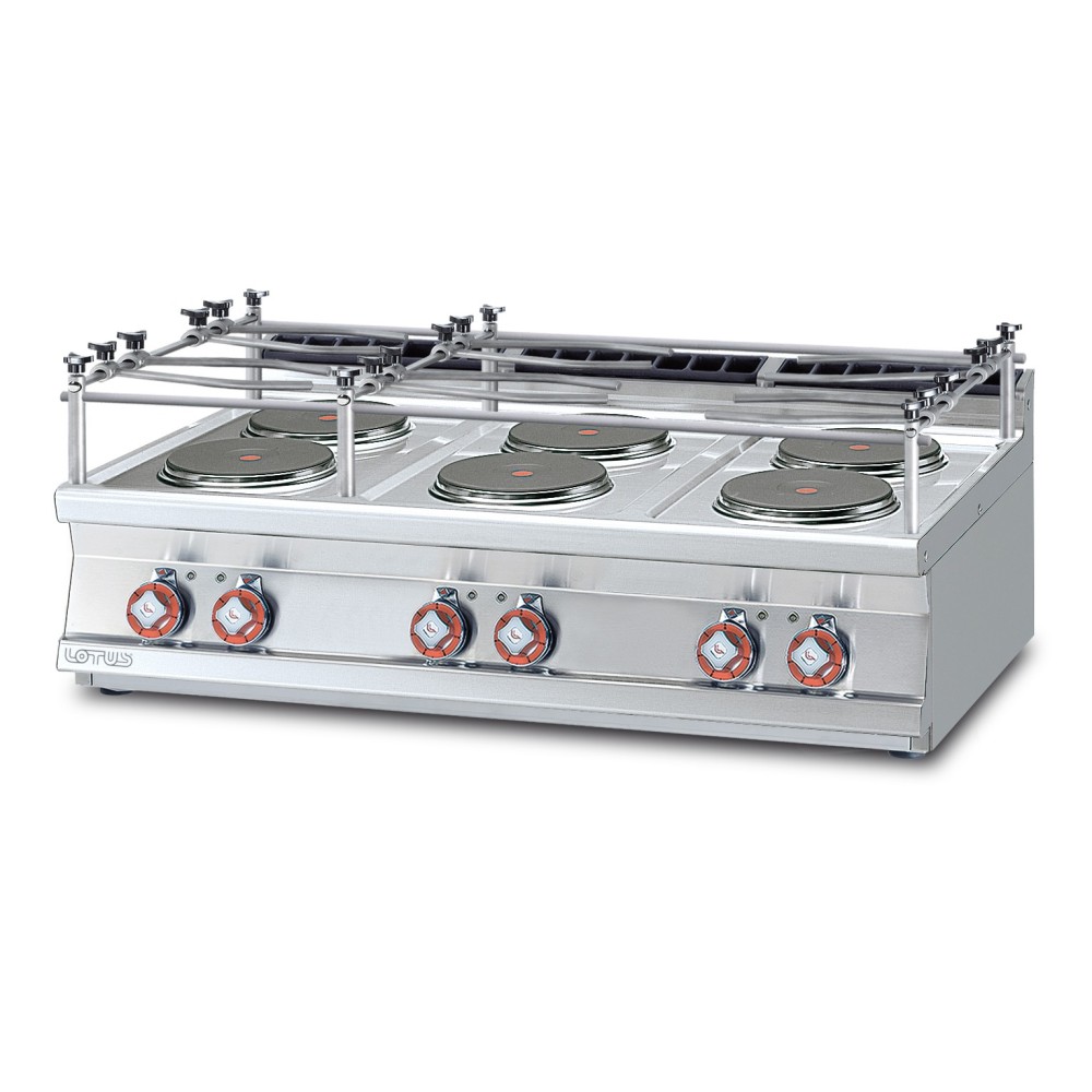 Electric hob 6 plates  PCT-712ETX