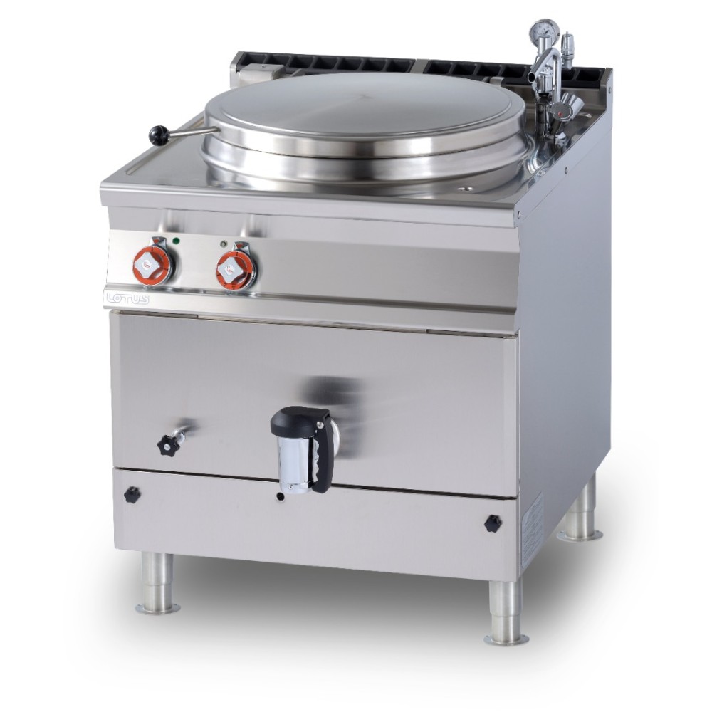 Electric indirect boiling pan with automatic water-charge 100 l  PIA100A-98ETX