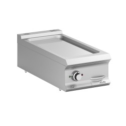 Electric fry top chromed 7.0 kW DOMINA PRO 900