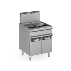 Friteuse gaz double 2x8 litres MBM GF66