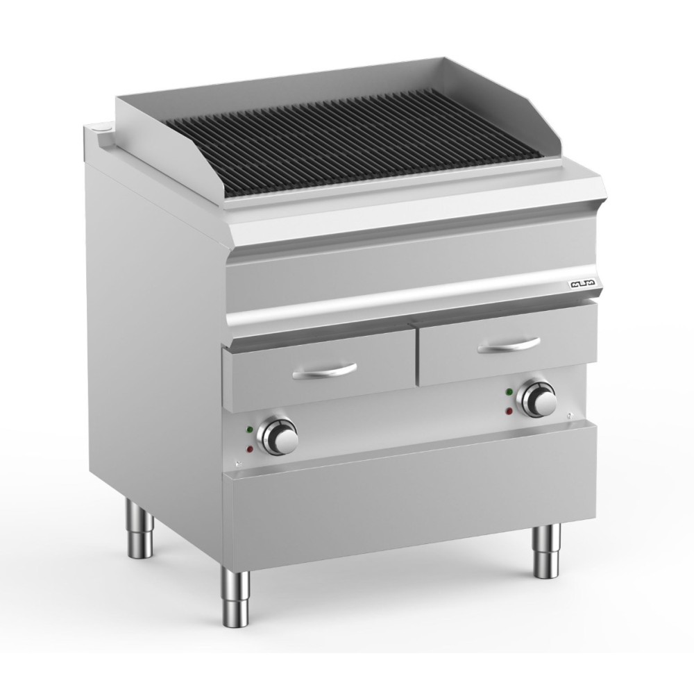 Water grill on closed stand WGE78A DOMINA PRO 700