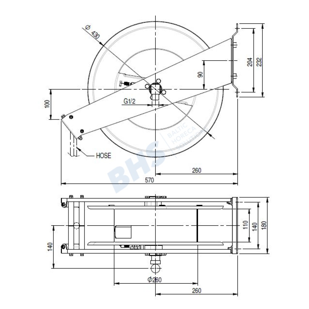 Shower facilities for washing 00001A
