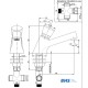 Автоматический смеситель A001B/PM