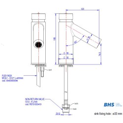 Automatic water faucet A001P