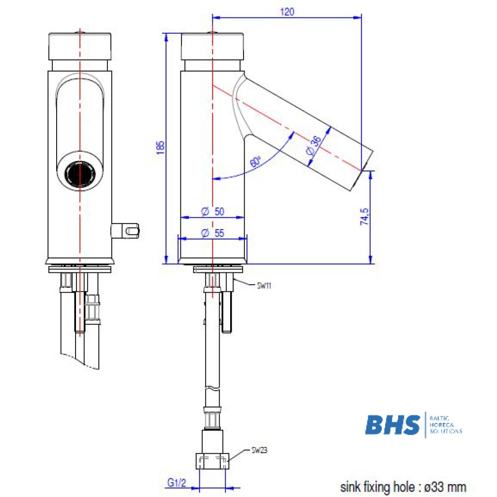 Automatic water faucet A002P