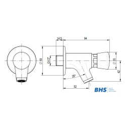 Automatic water faucet A004