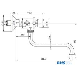 Automatic water faucet A006