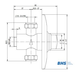 Automatic water faucet A010