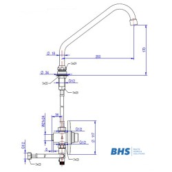 Automatic water faucet A010K