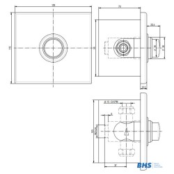 Automatic water faucet A012