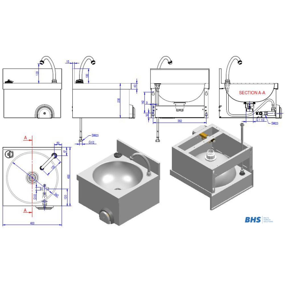 Automatinis maišytuvas A018K