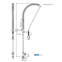 Shower with mixer 20117