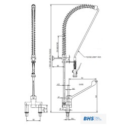 Shower with mixer 20208