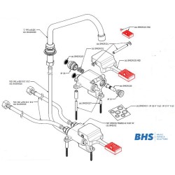 Kranas su pedalais S002K