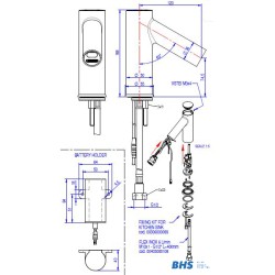 Robinet électronique S001