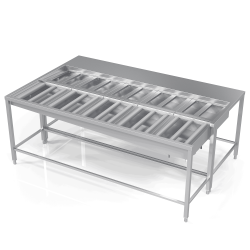 Sortie de table avec des rouleaux A 1000