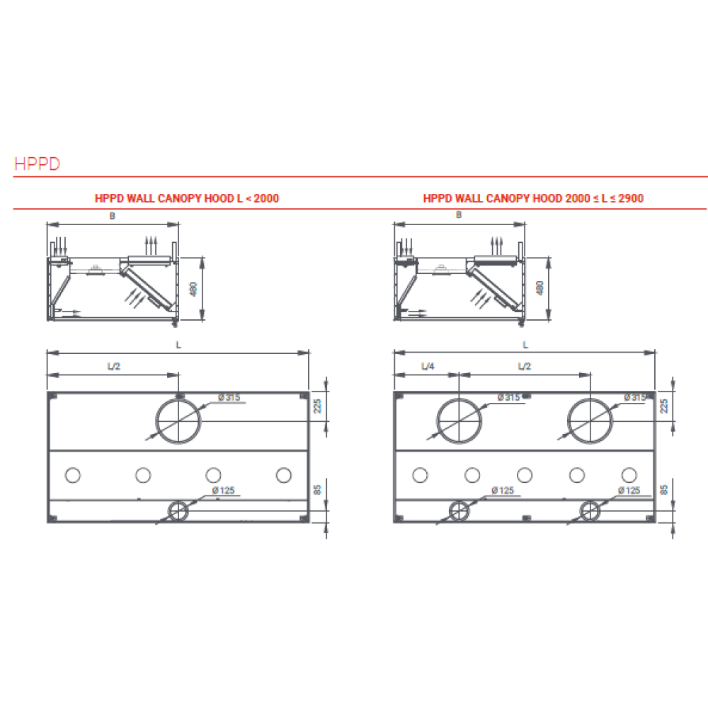 HPPD 1400 Köögi Õhupuhasti