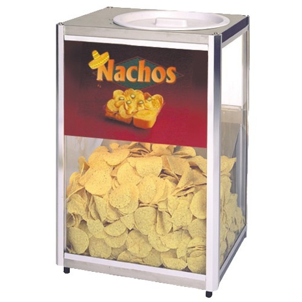 Nachos karstā vitrīna