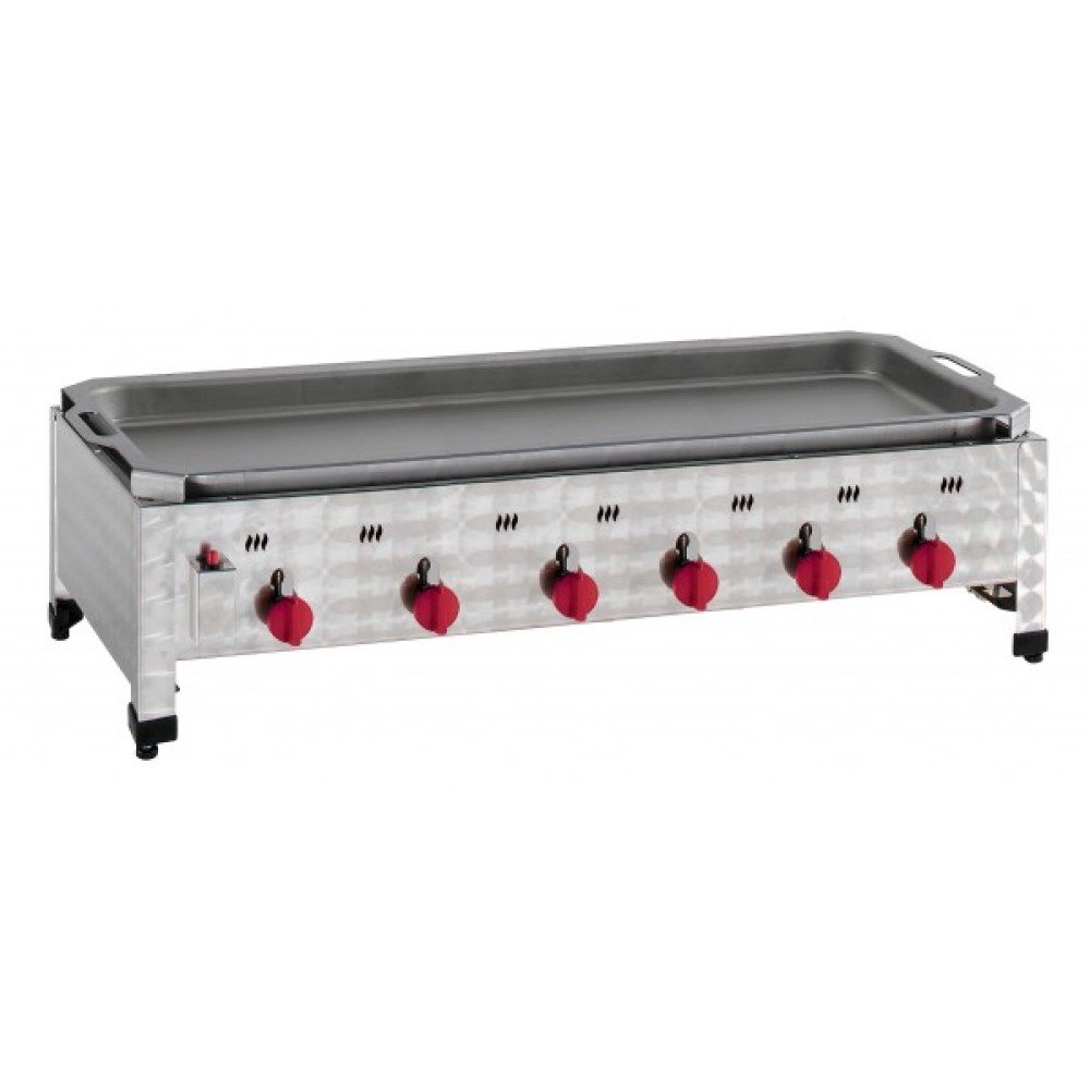 Gas combi table grill 6