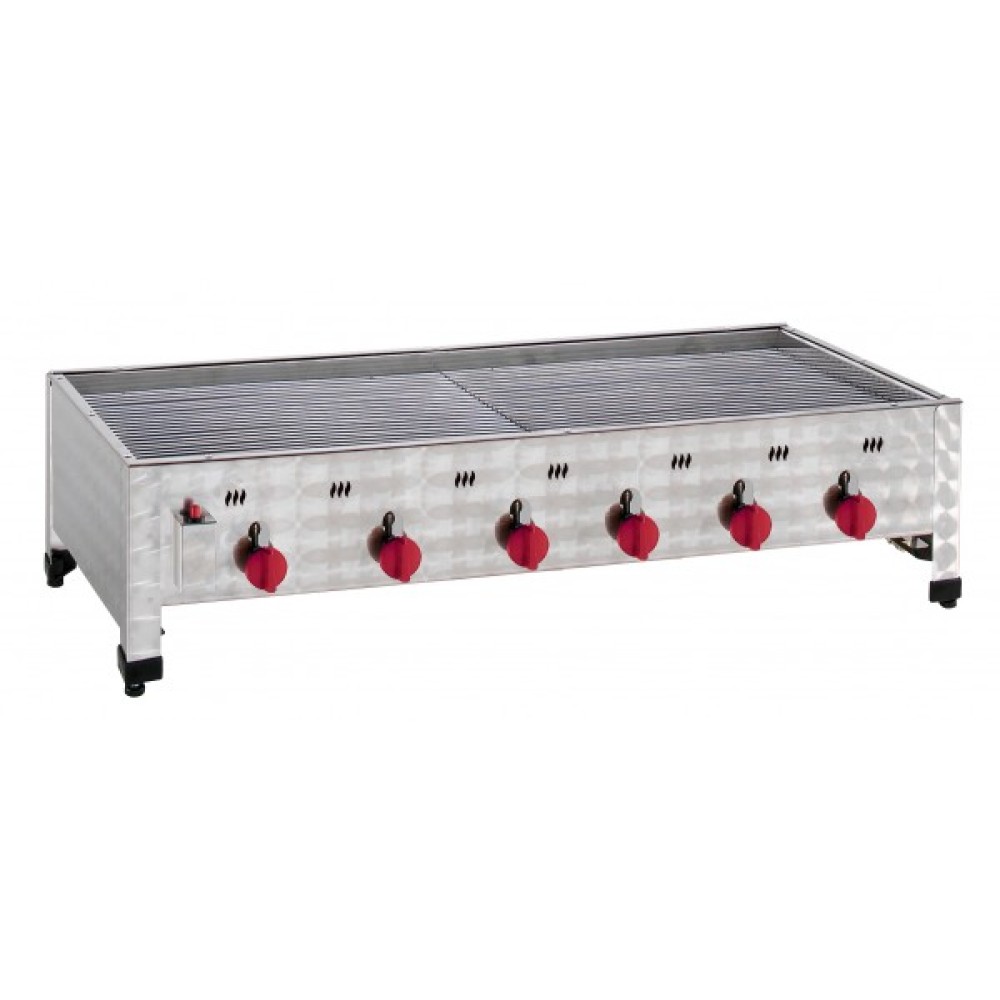 Gas combi table grill 6