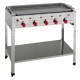 Gas combi stand grill S5