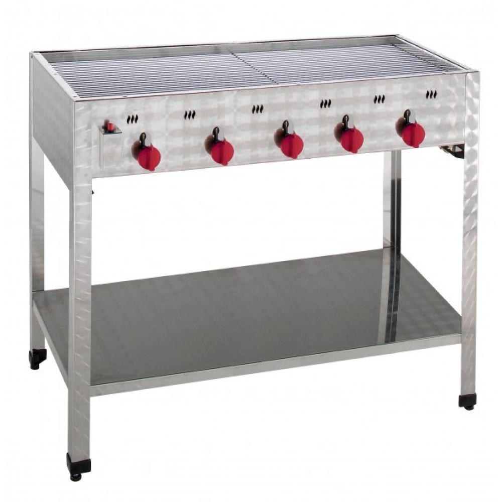 Gas combi stand grill S5