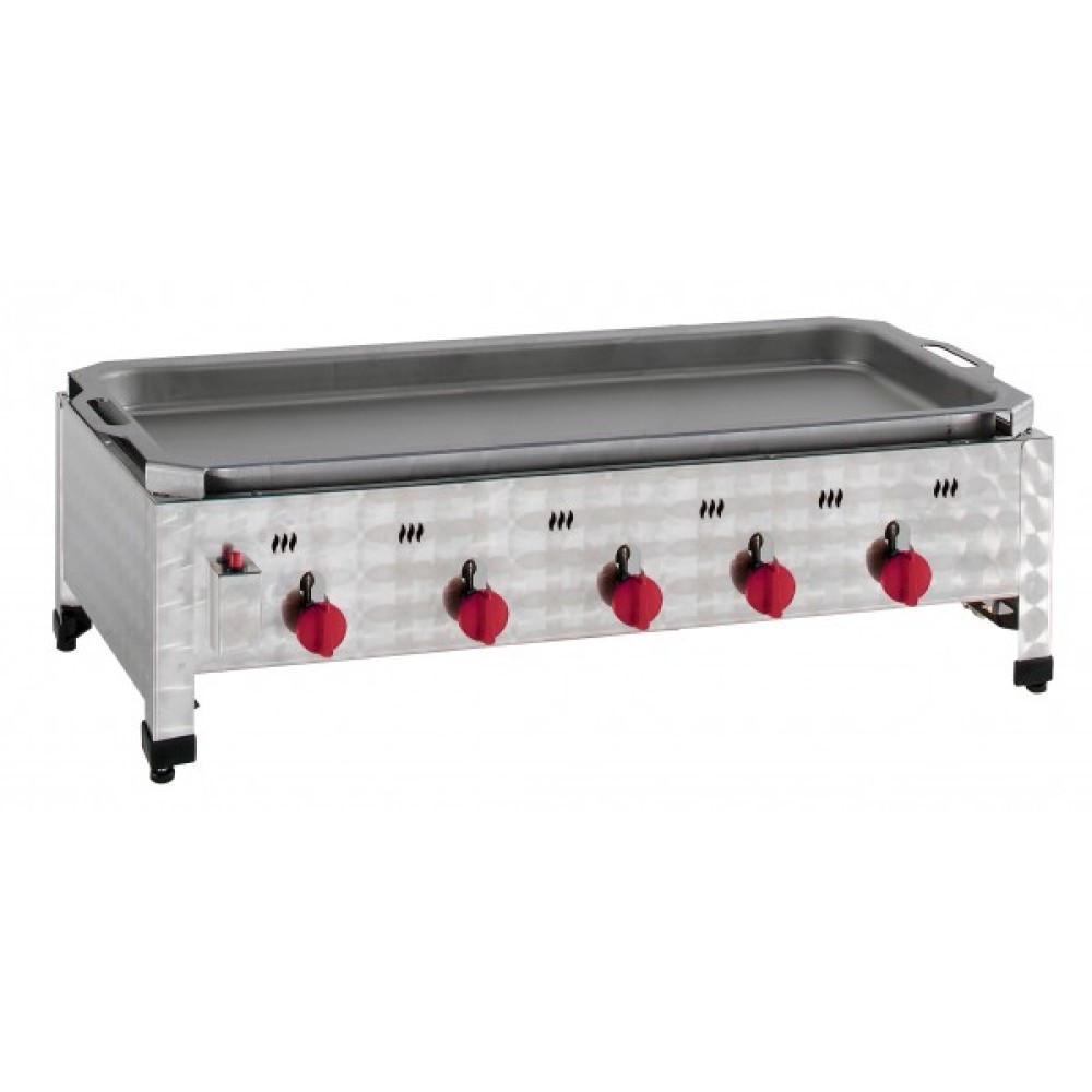 Gas combi table grill 5