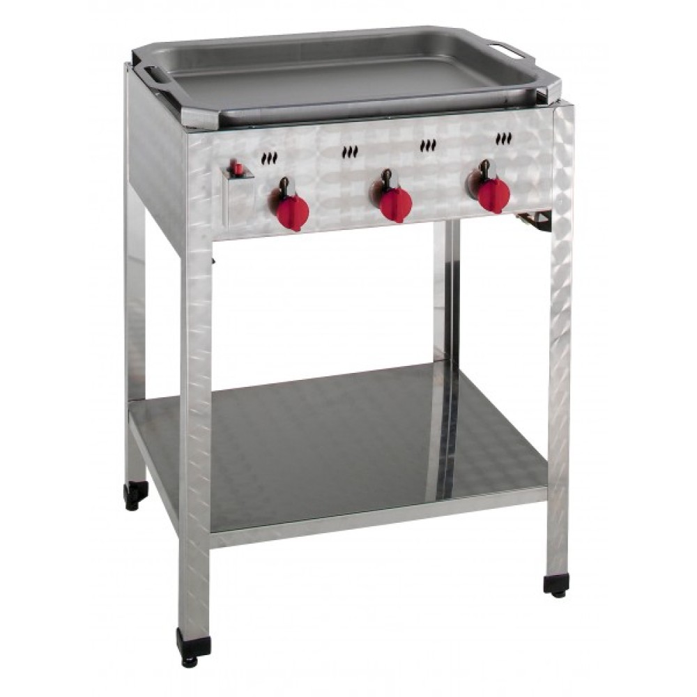 Gas combi stand grill S3