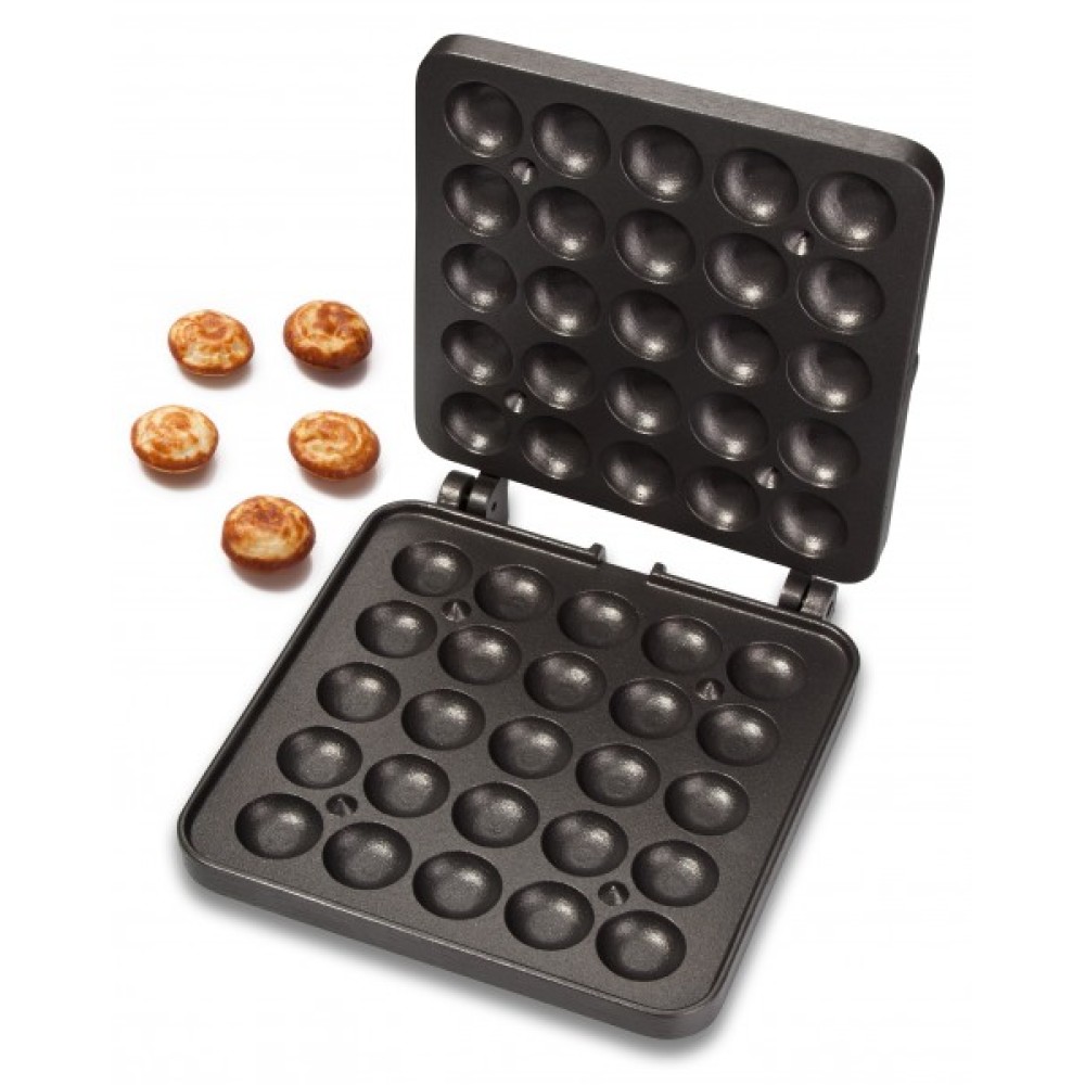 Waffle balls baking plate