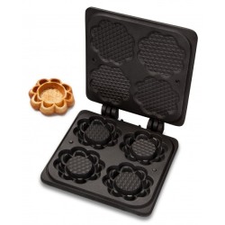 Waffle tart baking plate