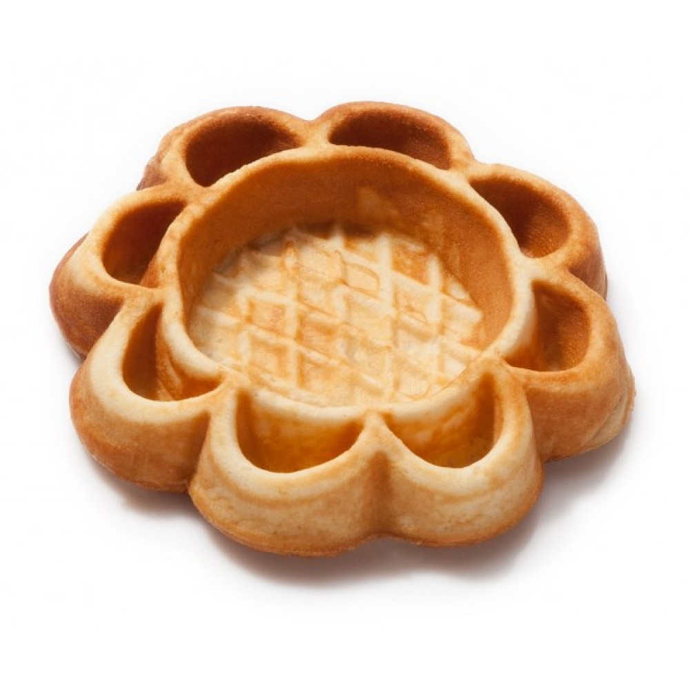 Waffle tart baking plate