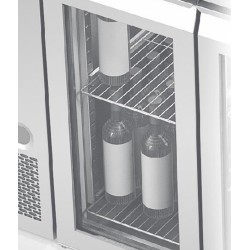 Backbar cooling counter 2 section